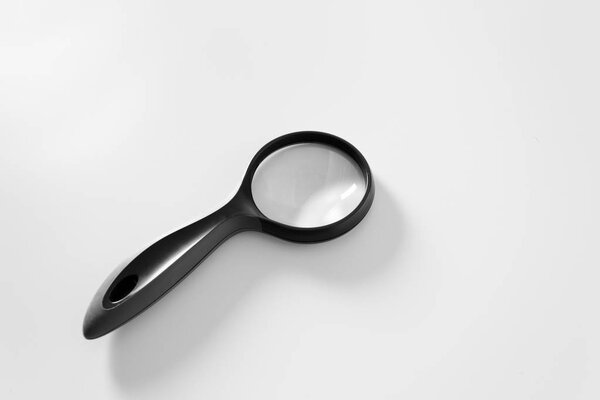 Magnifying Glass on white background 