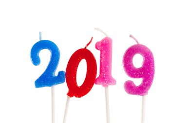 Doğum günü numara yıldönümü mum: yıl 2019