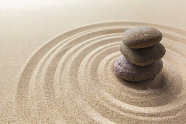 zen garden meditation stone background