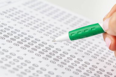 cevapları ile test puanı levha