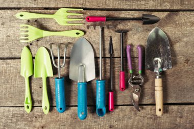 Bahçe aletleri bileşimi