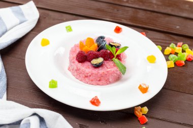 pembe mochi Japon tatlı pirinç tedavi