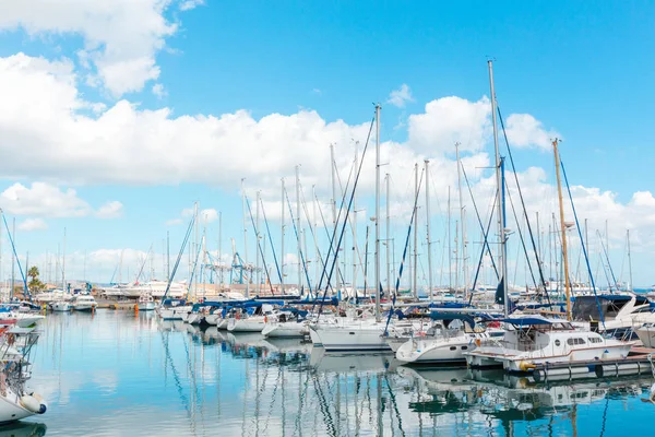 Barche Vela Marina — Foto Stock