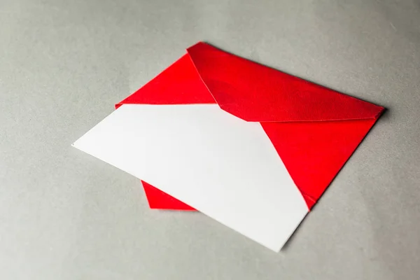 New White Blank Envelopes — Stock Photo, Image