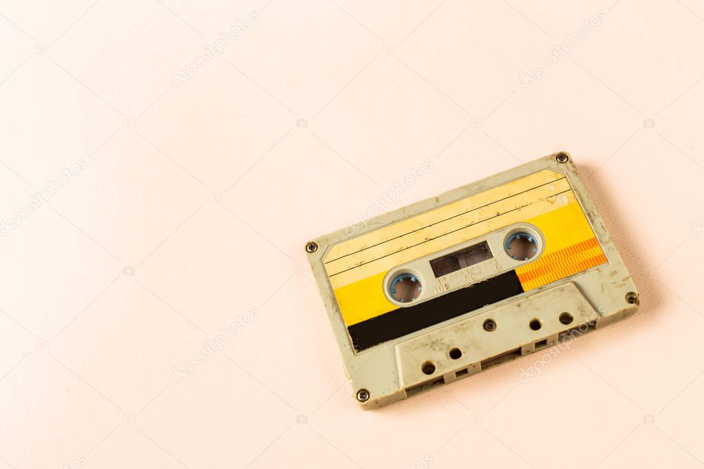 Old Audio Cassette Tape