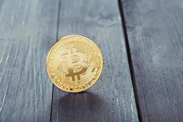 Bitcoin cryptocurrency parlak arka plan, iş kavramı üzerinde