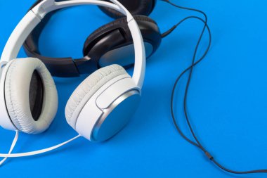 Modern kulaklıklar, ayrıntı görünümü.