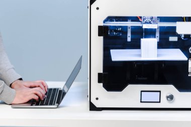 3d baskı devam eden yakından görmek