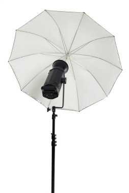 Stüdyo aydınlatma beyaz izole