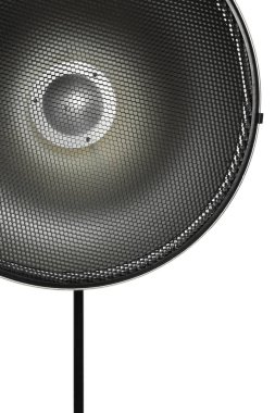 Stüdyo aydınlatma beyaz izole