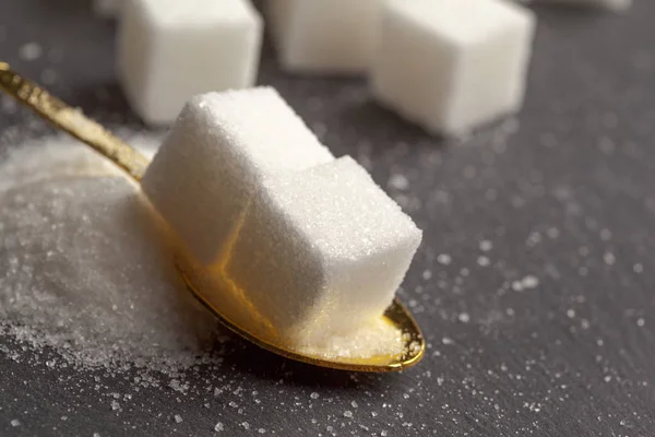 Creative Background Sugar Cubes — Stock Photo, Image