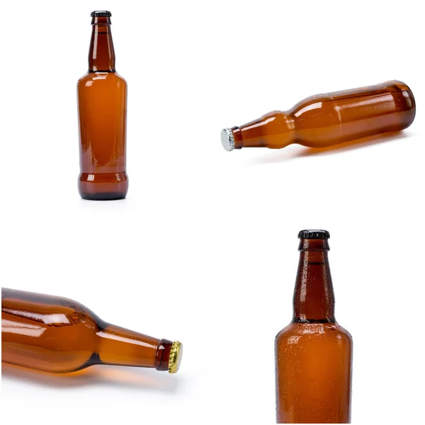 Beer Isolated White Background — Stock Photo, Image