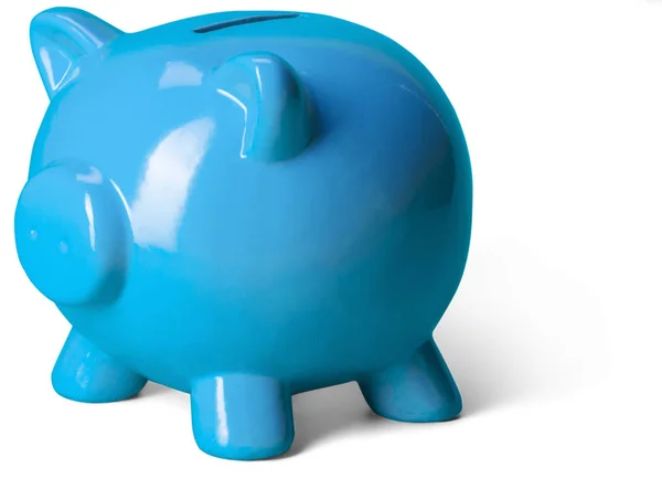 Piggy Bank Izolowany Białym Tle — Zdjęcie stockowe