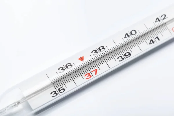 Modern Thermometer Isolated White Background — Stock Photo, Image