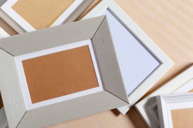 Tablo boş resim çerçeveleri