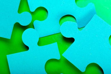 Kavram bulmaca. Parlak arka plan