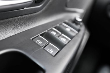 Modern araba iç detaylar