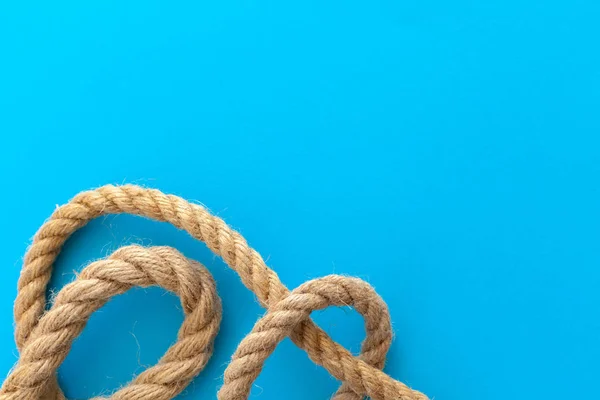 Ship Ropes Knot Close View — Stock Photo, Image