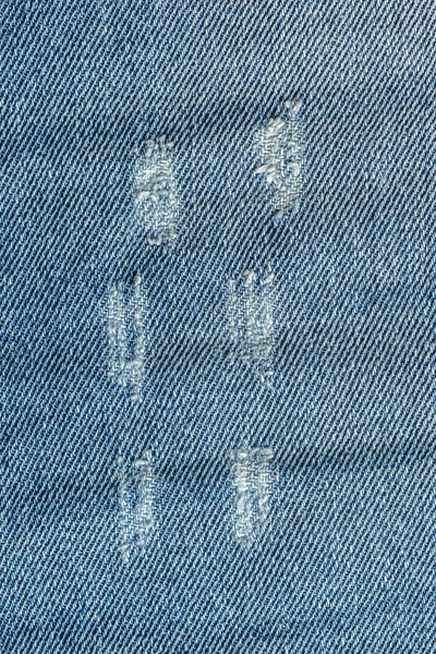 Yeni Mavi Jeans Yakın Çekim — Stok fotoğraf