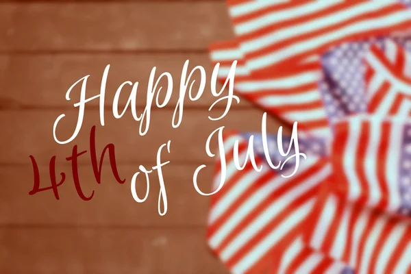 Happy Fourth July Usa Flag — Stock Photo, Image