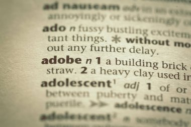 Kelimenin sözlük tanımı