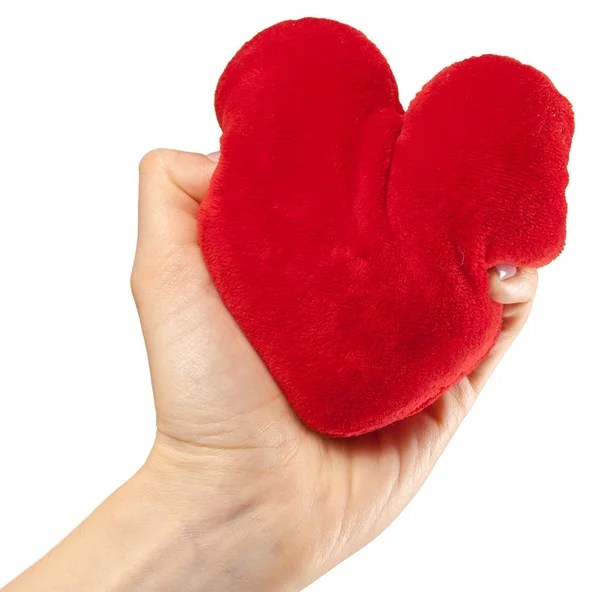 Heart Hand Valentines Day Concept — Stock Photo, Image