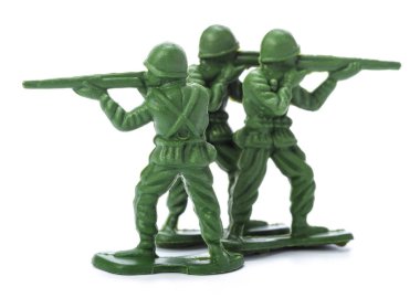 geleneksel oyuncak asker topluluğu