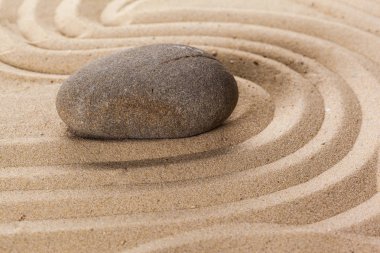 Zen Bahçe meditasyon taş arka plan