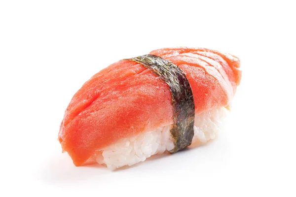 Japanse Sushi Geïsoleerd Witte Achtergrond — Stockfoto