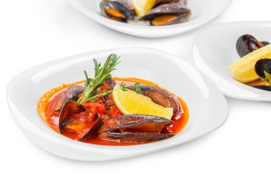 taze midye yakın çekim 