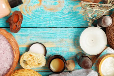 Spa arka plan ile kopya alanı ile