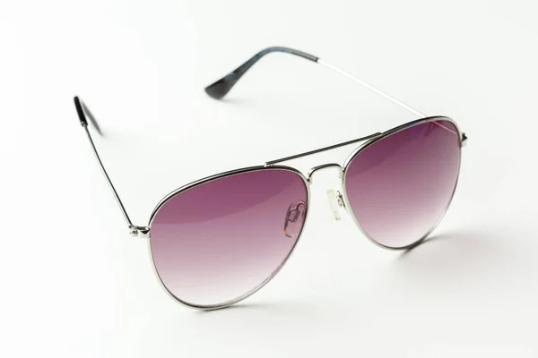 Fashion Sunglasses Diisolasi Pada Warna Putih — Stok Foto