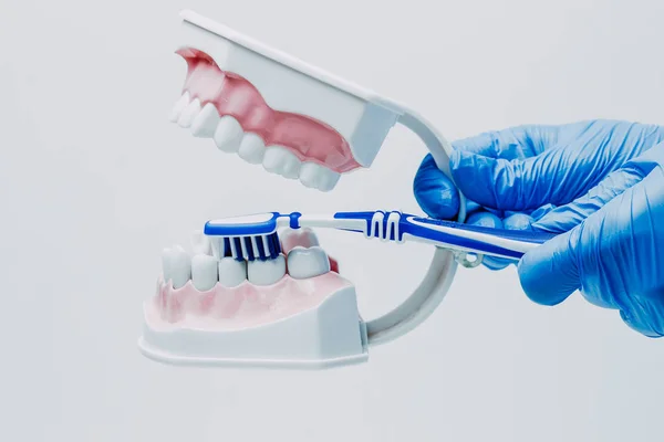 歯科医医療ツールをクローズ アップ — ストック写真