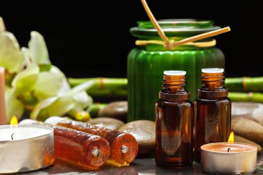 Spa konsept Spa ürünleri, yakın çekim