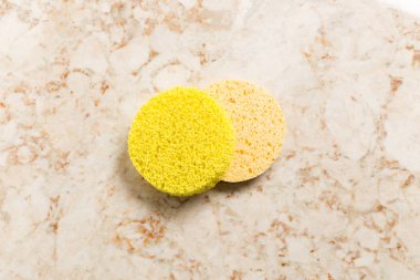 Bazı banyo accessoriesr yakın çekim