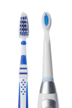 diş fırçası beyaz arkaplanda izole edildi