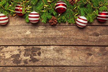 Noel tatil arka plan kopya alanı ile