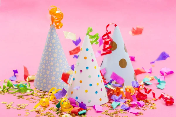 Renk arka plan üzerinde parti öğeleri