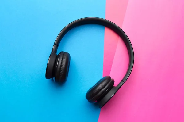 Close View Modern Wireless Headphones — Stock Photo, Image