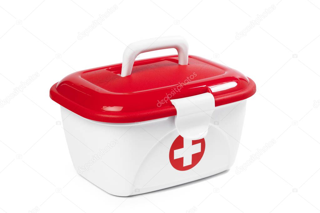 First Aid Kit, close up view