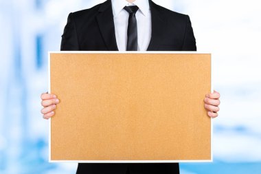 işadamı holding boş resim çerçevesi 