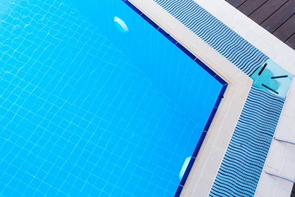 Leeres Schwimmbad Blick Von Oben — Stockfoto