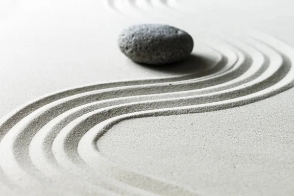 Zen Stones Sand Background — Stock Photo, Image