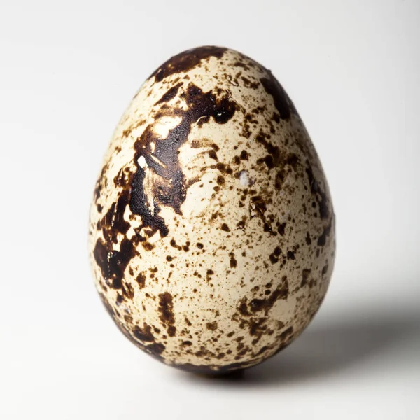 Bıldırcın yumurta beyaz zemin üzerine