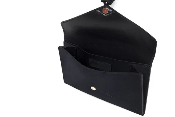 Leather Female Handbag Isolated White — Stock Photo, Image