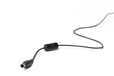 ac adaptörü üzerinde beyaz izole