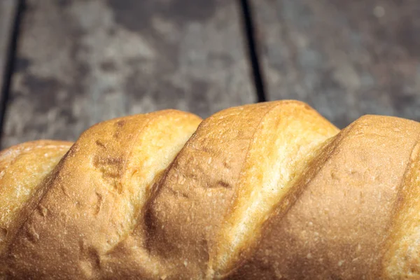 Pişmiş Ekmek Yakın Çekim — Stok fotoğraf