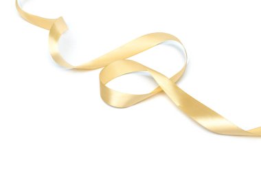 Parlak şerit beyaz arka plan üzerinde izole