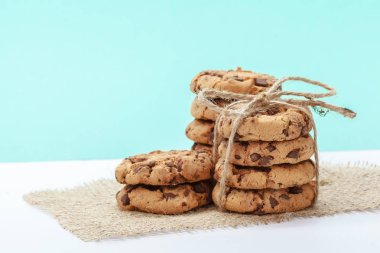 Çikolata yığın tanımlama bilgilerini yakın çekim