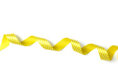 Parlak şerit beyaz arka plan üzerinde izole